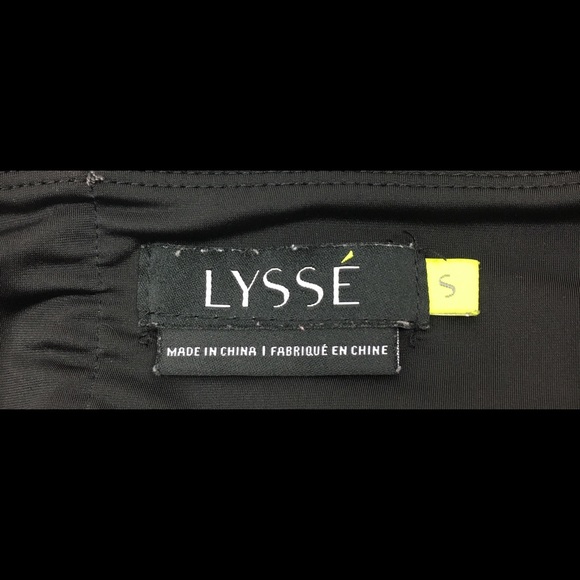 Lysse Center Seam Ponte Leggings Charcoal Check - Picture 8 of 8